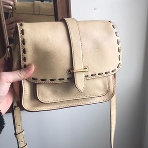 Florentine Binocular Crossbody in bone
